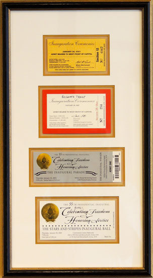 55th Presidential Inauguration Tickets
