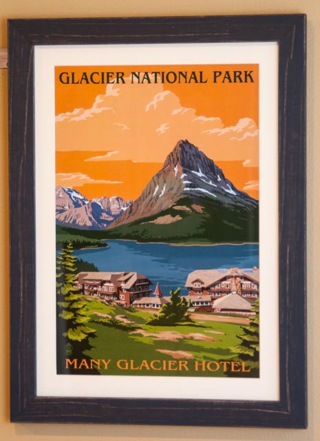 'Glacier National Park', poster