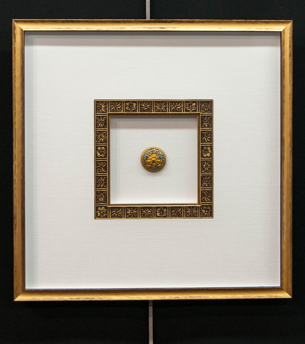 Heirloom Brooch Framed