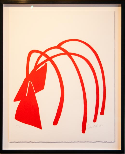 'Orange Abstract', Alexander Calder