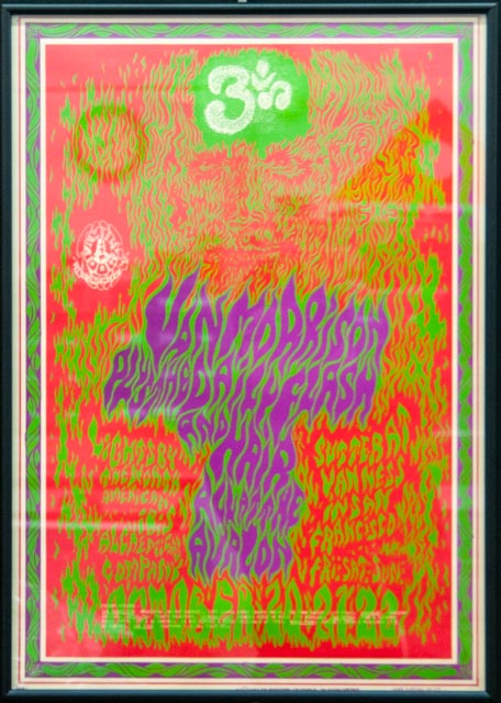 Van Morrison, concert poster