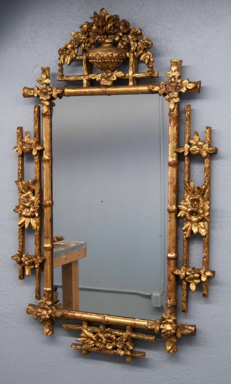Bringing New Life to a Damaged Antique Mirror Frame